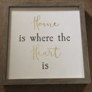 Home is where the Heart is Picture Decor